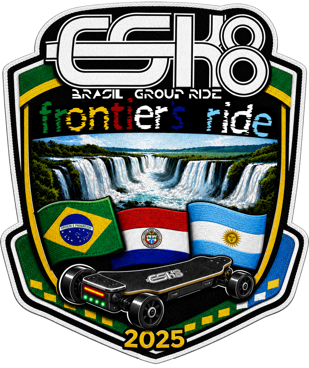 Badge: FRONTIER'S RIDE